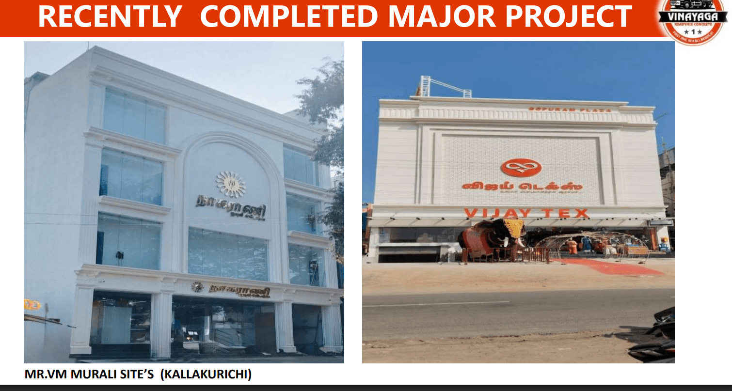 Mr. VM Murali Sites and Vijay Tex Gopuram Plaza